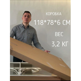 Козырёк над дверью Петрасвет S4026 Белый усиленный